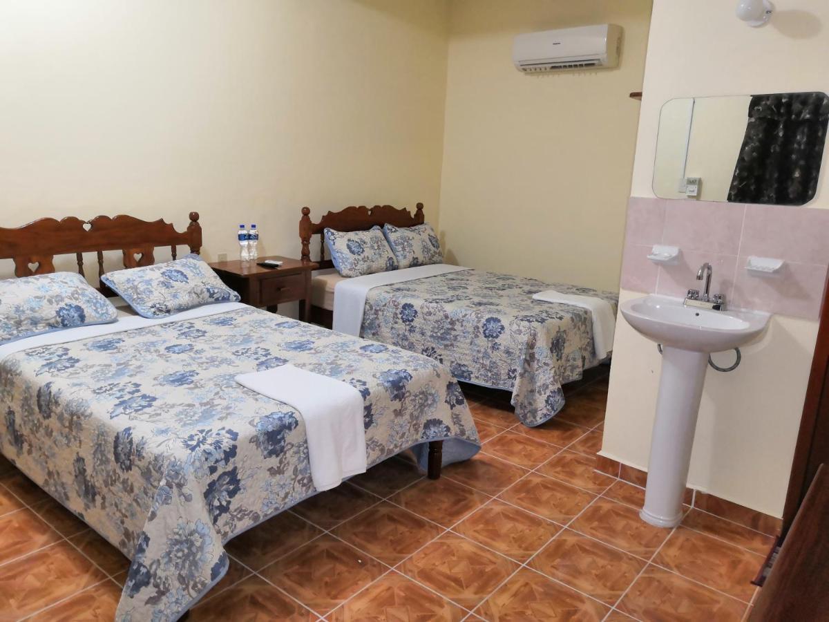 Nicte-Ha Hotel Xpujil Bagian luar foto
