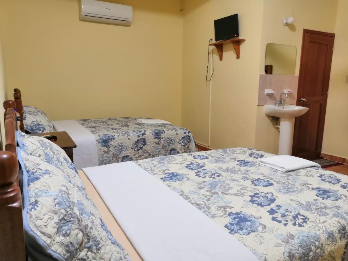 Nicte-Ha Hotel Xpujil Bagian luar foto