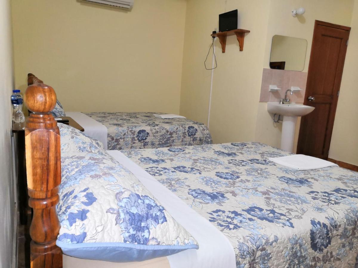 Nicte-Ha Hotel Xpujil Bagian luar foto