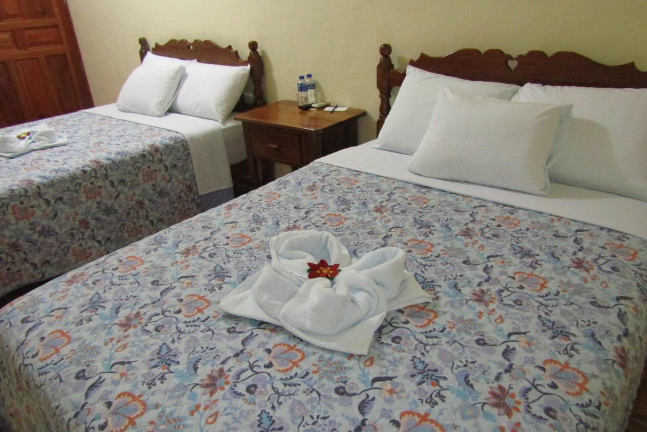 Nicte-Ha Hotel Xpujil Bagian luar foto