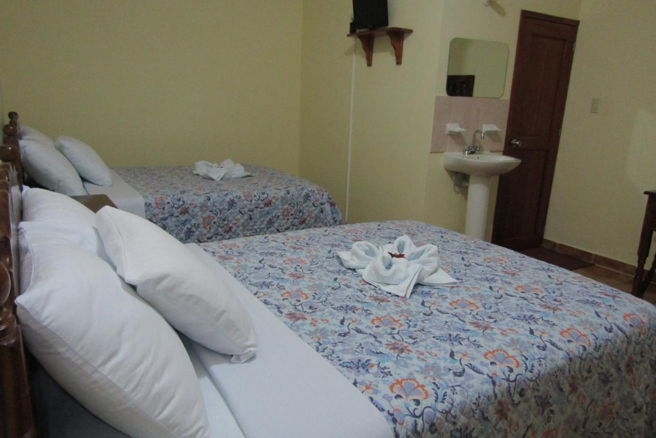 Nicte-Ha Hotel Xpujil Bagian luar foto
