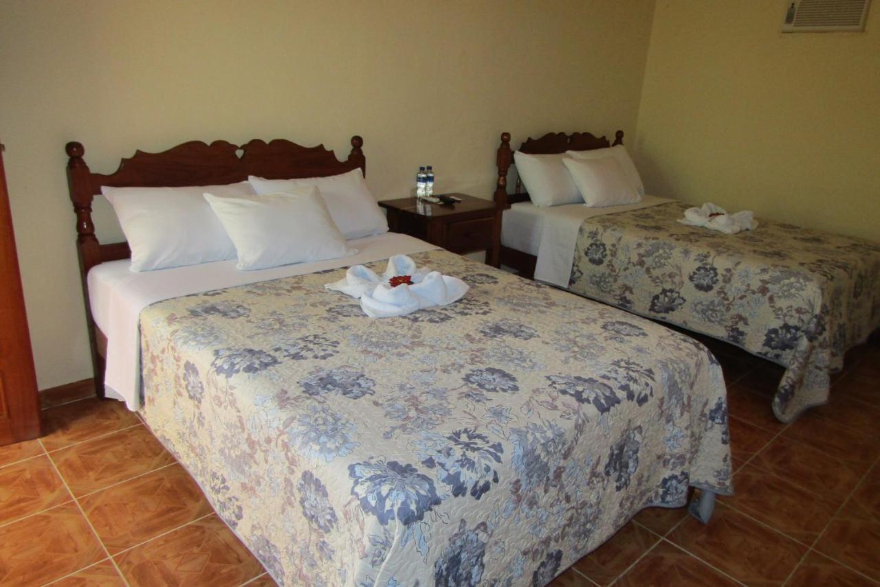 Nicte-Ha Hotel Xpujil Bagian luar foto